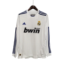 Camisa Real Madrid I 2010/11 Manga Longa