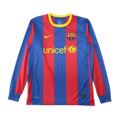 Camisa Barcelona I 2010/11 Manga Longa