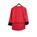 Camisa Manchester United I 2003/04 Manga Longa