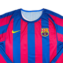 Camisa Barcelona I 2005/06 Manga Longa