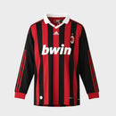 Camisa Milan I 2009/10 Manga Longa