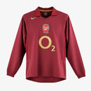 Camisa Arsenal I 2005/06 Manga Longa
