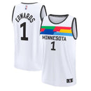 Maglia NBA Anthony Edwards - Minnesota Timberwolves - 2023 Fastbreak - Edizione Città - Bianco