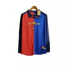 Camisa Barcelona I 1999/00 Manga Longa