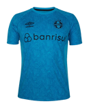 Maglia Grêmio 24/25 Allenamento - Blu - Versione Tifoso
