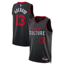 Maglia NBA Bam Adebayo - Miami Heat - 23/24 - Nero - Edizione Città