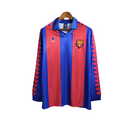 Camisa Barcelona I 1991/92 Manga Longa