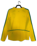 Maglia Brasile 2002 I Home - Versione Retrò Manica Lunga