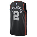 Maglia NBA Cade Cunningham - Detroit Pistons - 23/24 - Nero - Edizione Città