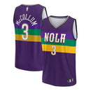 Maglia NBA CJ McCollum - New Orleans Pelicans - 2023 Fastbreak - Edizione Città - Viola