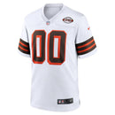 Maglia NFL Cleveland Browns - Alternativa - Edizione Personalizzata - Marrone - Bianco
