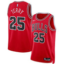Maglia NBA Dalen Terry - Chicago Bulls - 2022 - Edizione Icona - Rosso