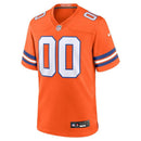 Maglia NFL Denver Broncos - Collezione Mile High - Retrò 1977 - Versione di Gioco - Arancione