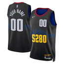 Maglia NBA - Denver Nuggets - 23/24 - Nero - Edizione Città