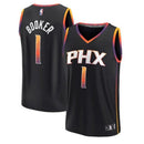 Maglia NBA Devin Booker - Phoenix Suns - 2023 Fast Break Giocatore - Nero - Edizione di Impatto