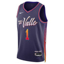 Maglia NBA Devin Booker - Phoenix Suns - 23/24 - Viola - Edizione Città