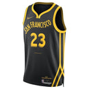Maglia NBA Draymond Green - Golden State Warriors - 23/24 - Nero - Edizione Città