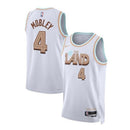 Maglia NBA Evan Mobley - Cleveland Cavaliers - 22/23 - Edizione Città - Bianco