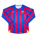 Camisa Barcelona I 2005/06 Manga Longa