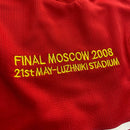 Kit Infantil Manchester United I 2007/08 Manga Longa