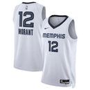 Maglia NBA Ja Morant - Memphis Grizzlies - 2023 - Edizione Associazione - Bianco