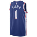 Maglia NBA James Harden - Philadelphia 76ers - 20222 - Edizione Icona - Retrò
