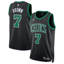 Maglia NBA Jaylen Brown - Boston Celtics - 2023 Edizione di Impatto - Nero