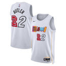 Maglia NBA Jimmy Butler - Miami Heat - 2023 - Edizione Città - Bianco