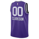 Maglia NBA Jordan Clarkson - Utah Jazz - 23/24 - Viola - Edizione Città