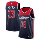 Maglia NBA Kyle Kuzma - Washington Wizards - 2023 Edizione di Impatto - Blu Marino