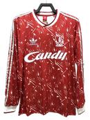 Maglia Liverpool 89/91 I Home - Versione Retrò Manica Lunga