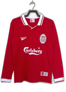 Maglia Liverpool 96/97 I Home - Versione Retrò Manica Lunga