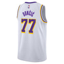 Maglia NBA Luka Dončić - Los Angeles Lakers - Edizione Associazione 2024 - Bianco - Unisex