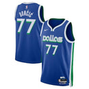 Maglia NBA Luka Dončić - Dallas Mavericks - 2023 - Edizione Città - Blu