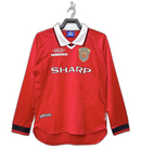 Maglia Manchester United 99/00 I Home - Versione Retrò Manica Lunga