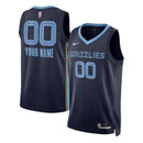 Maglia NBA - Memphis Grizzlies - 2023 Blu Marino - Edizione Icona