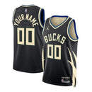 Maglia NBA - Milwaukee Bucks - 2023 - Edizione di Impatto - Nero