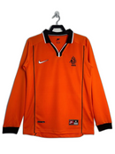 Maglia Paesi Bassi 1998 I Home - Versione Retrò Manica Lunga