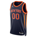 Maglia NBA - New York Knicks - 2023 - Edizione di Impatto - Blu Marino