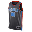 Maglia NBA - Oklahoma City Thunder - 2023 - Edizione Città - Nero