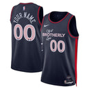 Maglia NBA - Philadelphia 76ers - 23/24 - Blu Marino - Edizione Città