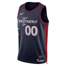 Maglia NBA - Philadelphia 76ers - 23/24 - Blu Marino - Edizione Città