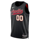 Maglia NBA - Portland Trail Blazers - 23/24 - Nero - Edizione Città