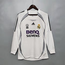 Camisa Real Madrid I 2006/07 Manga Longa