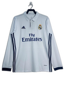Maglia Real Madrid 16/17 I Home - Versione Retrò Manica Lunga