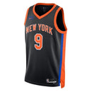 Maglia NBA RJ Barrett - New York Knicks - 2023 - Edizione Città - Nero