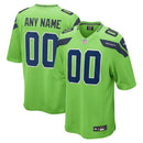 Maglia NFL Seattle Seahawks - Versione Alternativa di Gioco - Verde Neon