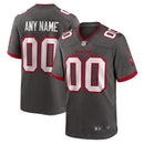 Maglia NFL Tampa Bay Buccaneers - Pewter - Versione di Gioco - Alternativa