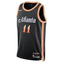 Maglia NBA Trae Young - Atlanta Hawks - 2023 - Edizione Città - Nero