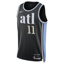 Maglia NBA Trae Young - Atlanta Hawks - 23/24 - Nero - Edizione Città